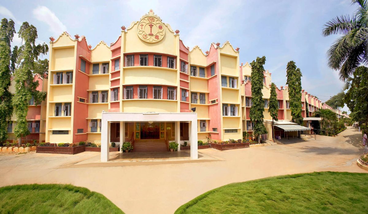 The Sri Sathya Sai General Hospital building, Prasanthi Nilayam