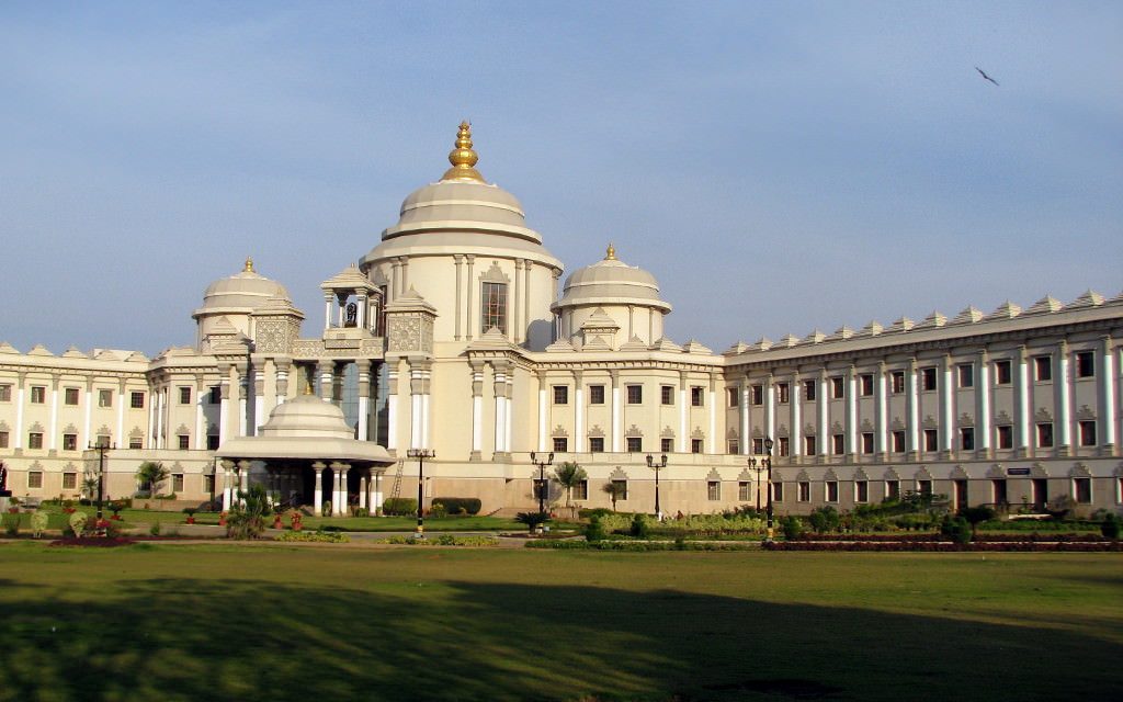 The hospital building at Whitefield, which houses the General Hospital